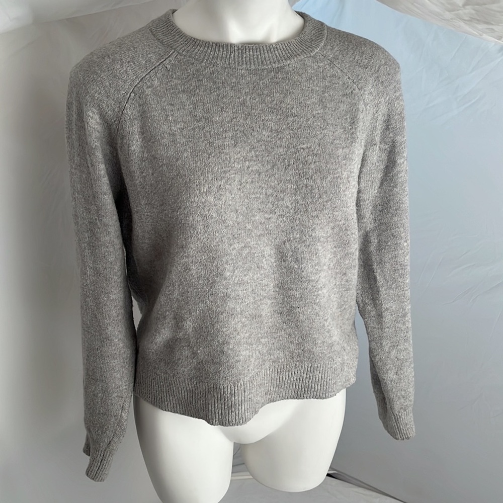 Treasure and Bond light gray crew neck sweater